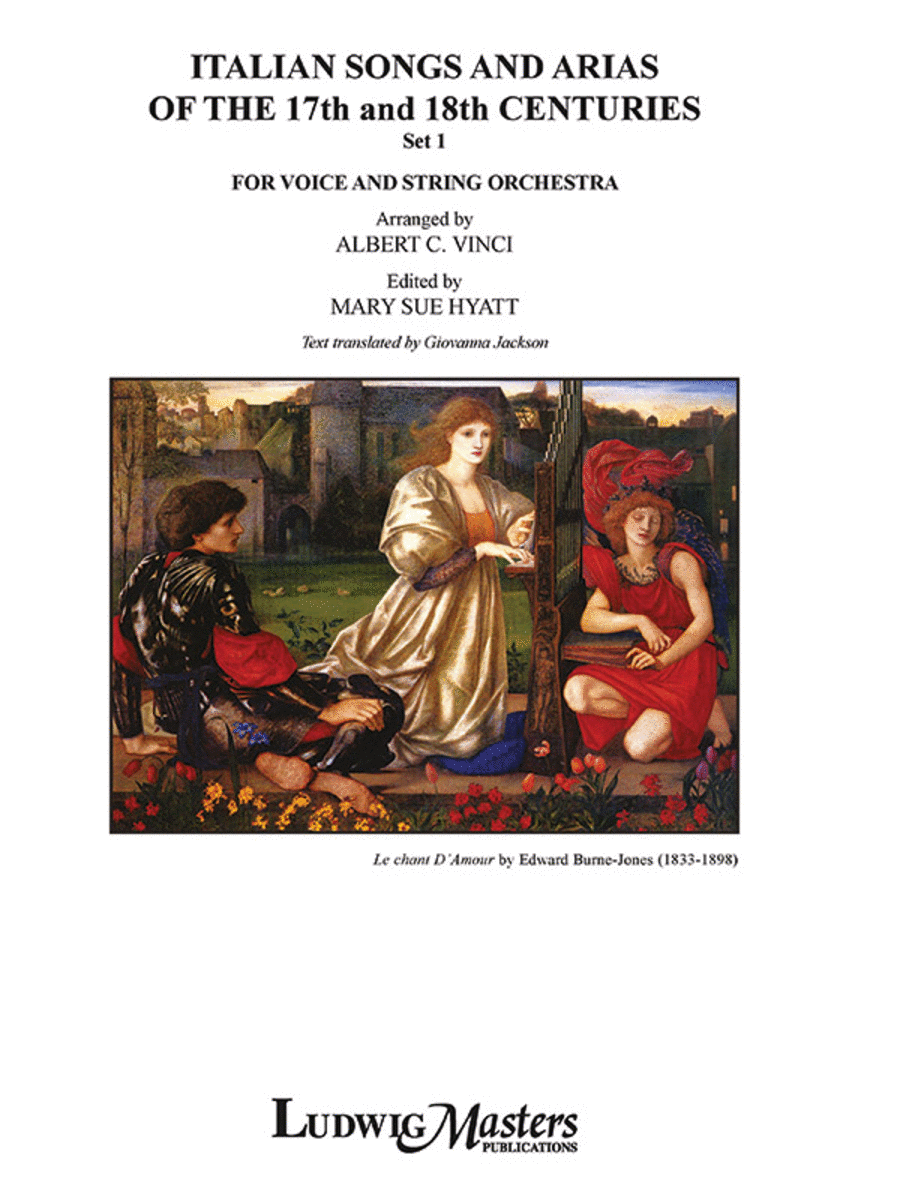 Italian Songs and Arias of the 17th and 18th Century, Set 1 (String Orchestra) String Orchestra scores gallery preview page 1