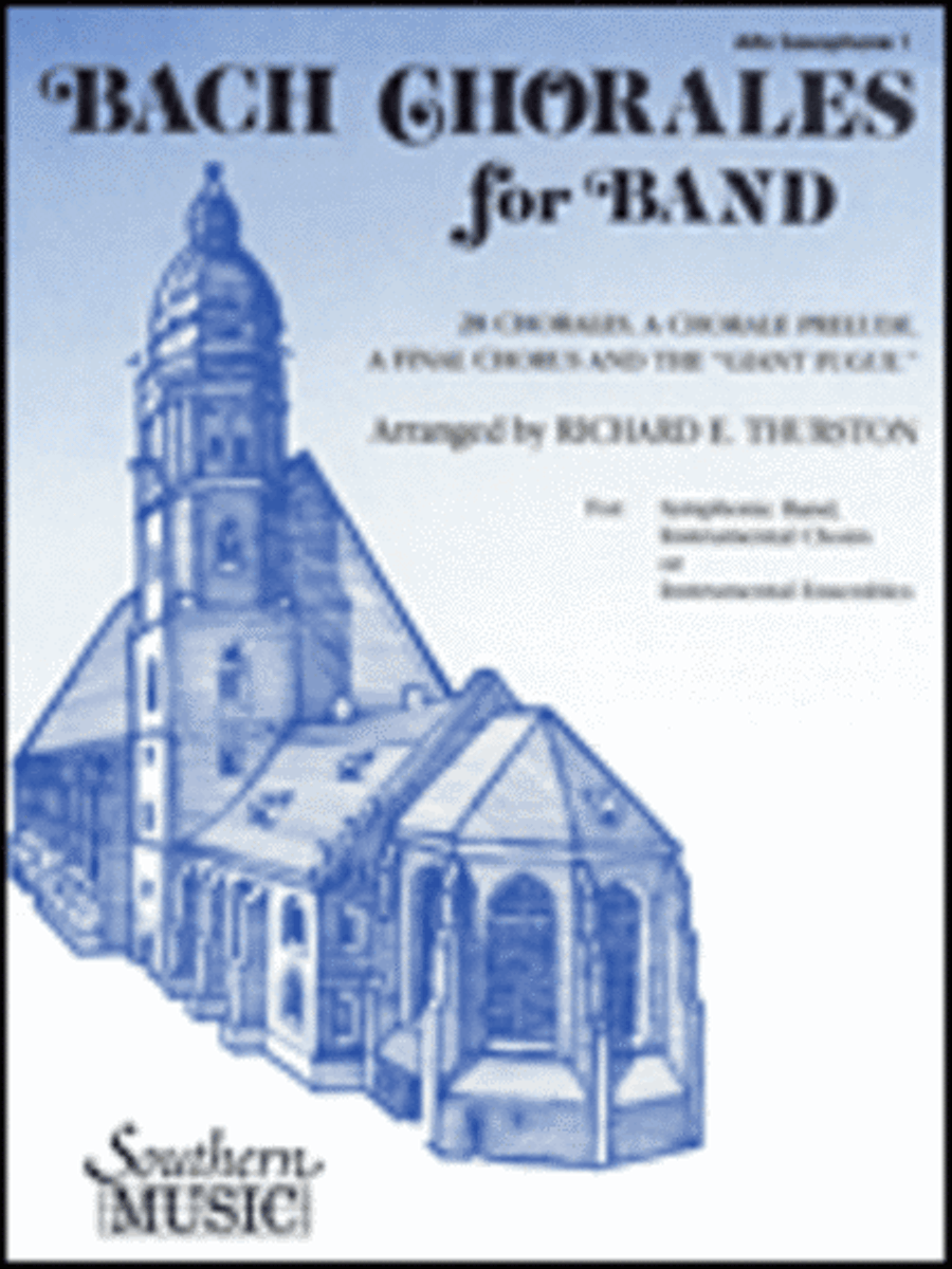 Bach Chorales for Band Bach Chorales for Band Concert Band scores gallery preview page 1