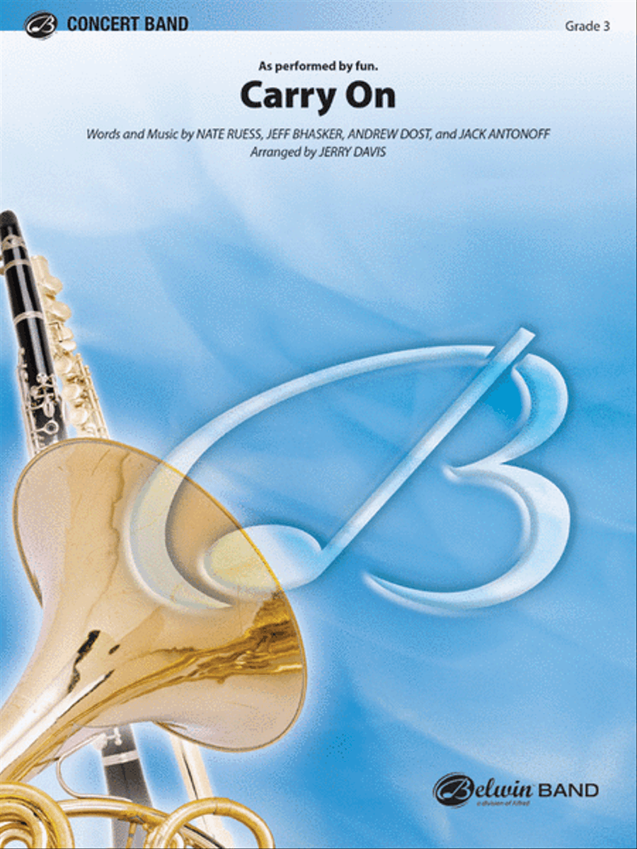 Carry On Concert Band scores gallery preview page 1