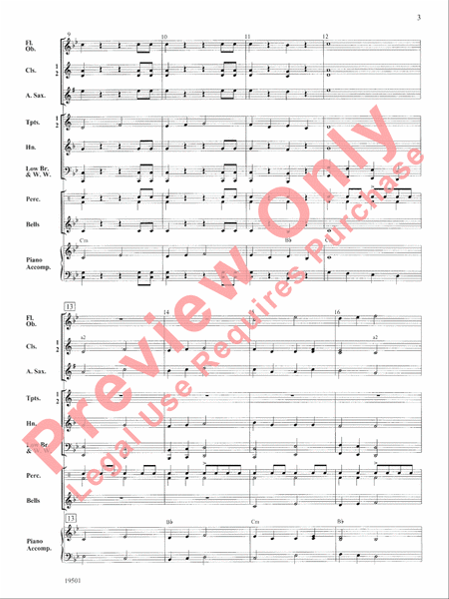 Cardiff Castle Cardiff Castle Concert Band scores gallery preview page 4