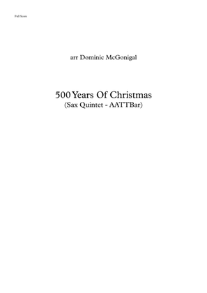 500 Years of Christmas (Sax Quintet)