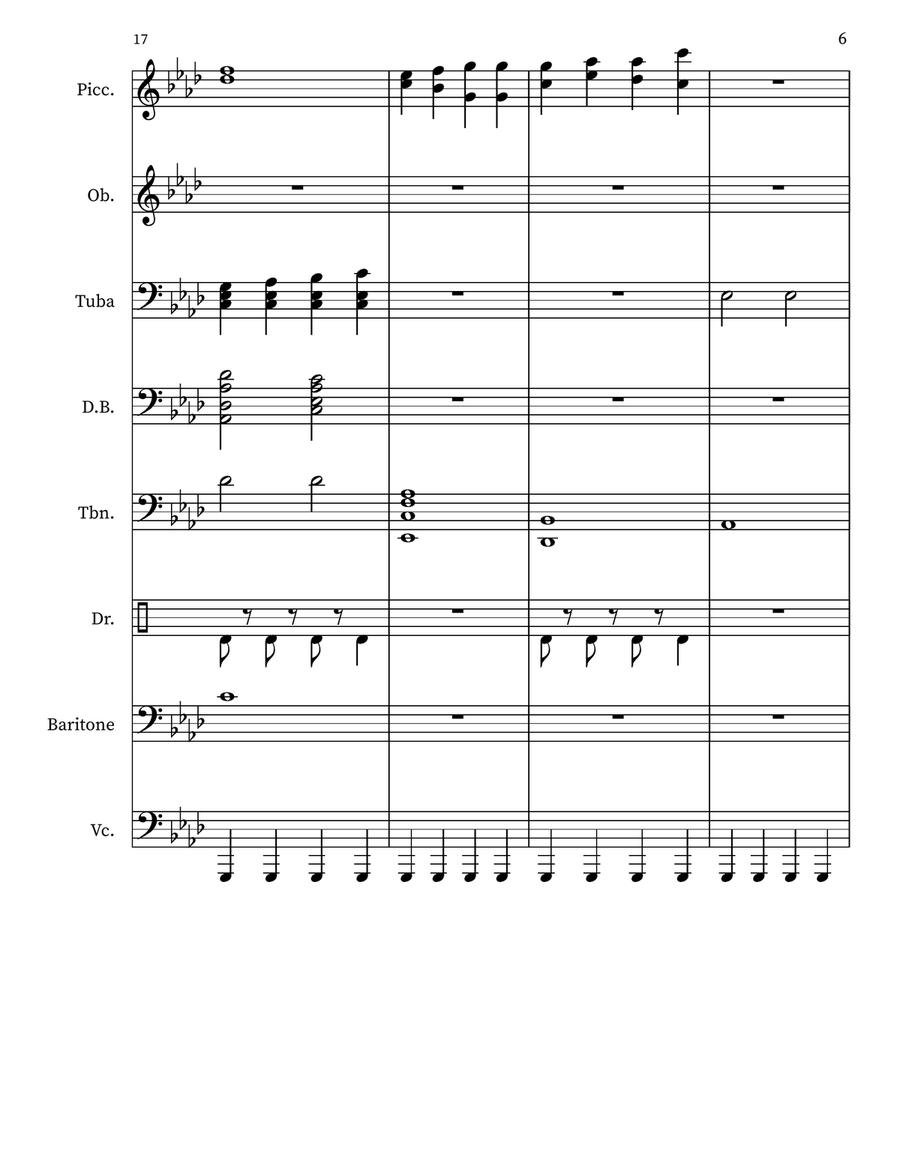 EHSSAH-YAZZAH Oboe scores gallery preview page 6