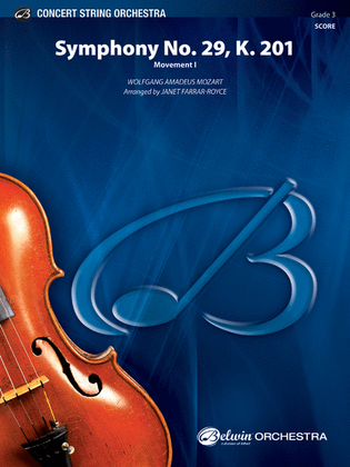 Book cover for Symphony No. 29, K. 201
