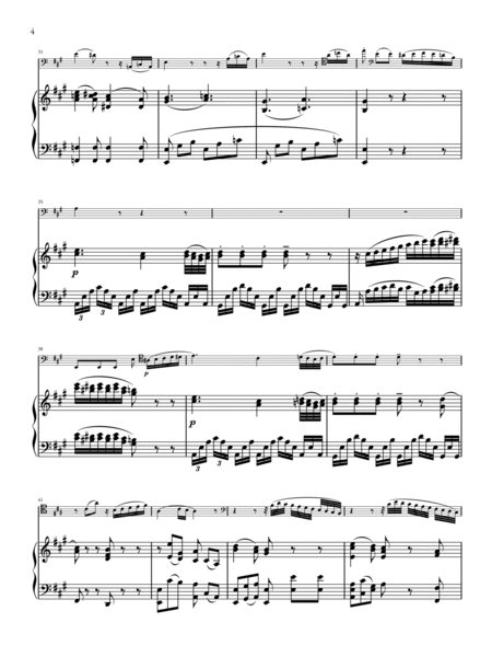 Mozart - Andante from Piano Concerto No. 23 (Transcribed for Cello and Piano)
