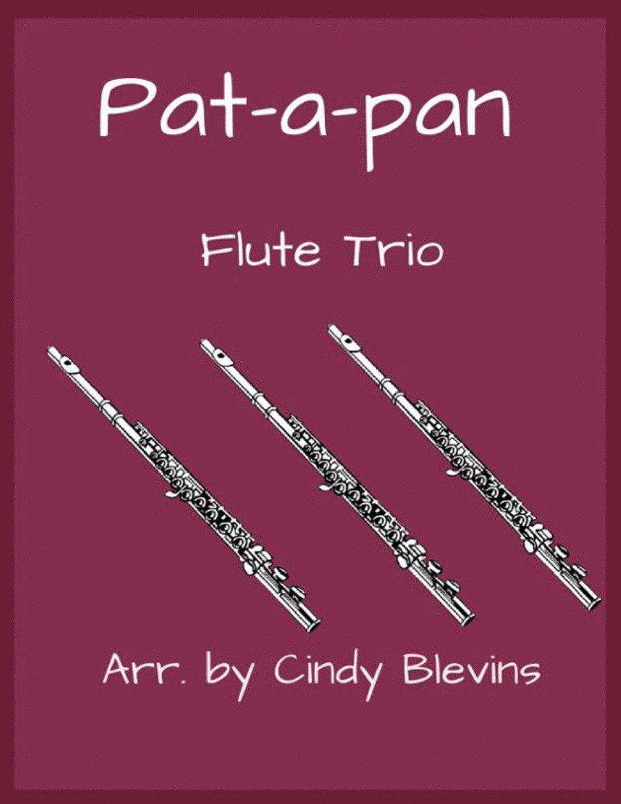 Pat-a-pan, for Flute Trio image number null