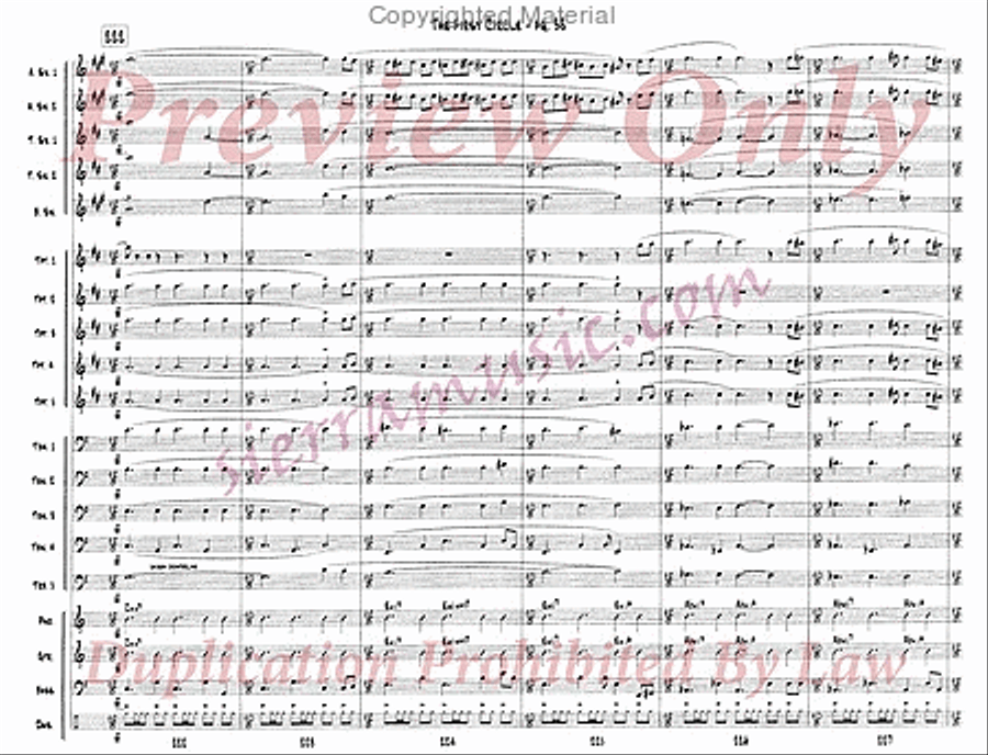 The First Circle Big Band scores gallery preview page 39
