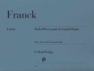 Book cover for 3 Pieces for the Grand Organ