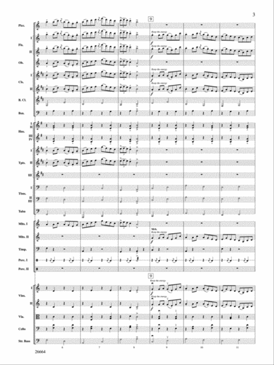 Tatarian Dances Tatarian Dances Full Orchestra scores gallery preview page 3