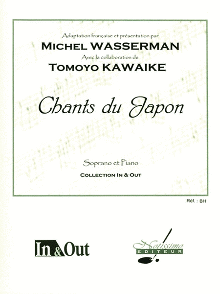 Wasserman Kawaike Chants Du Japon Soprano Solo & Piano Book