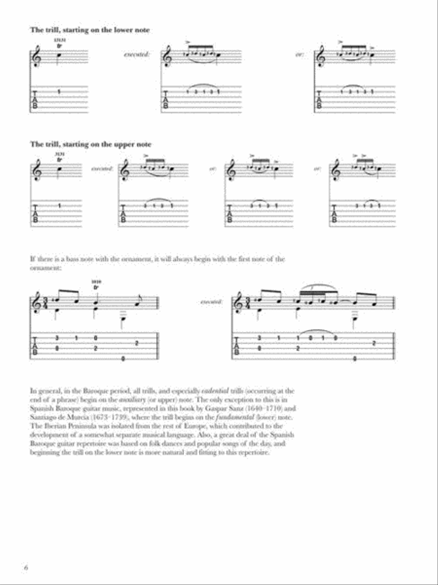 Easy Baroque Pieces for Classical Guitar Acoustic Guitar scores gallery preview page 5