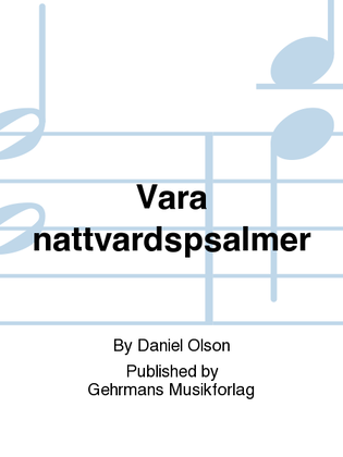 Book cover for Vara nattvardspsalmer
