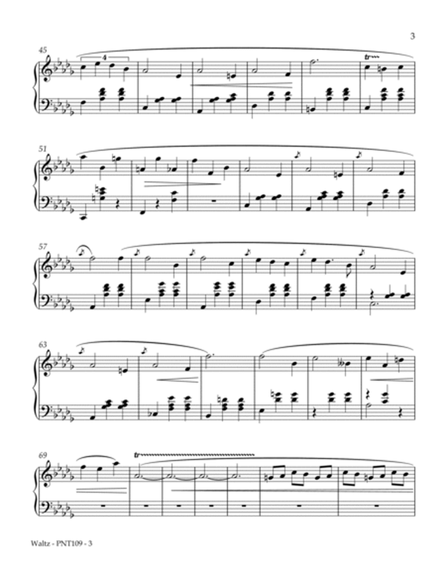 Waltz in Db major (Minute Waltz), Opus 64, No 1