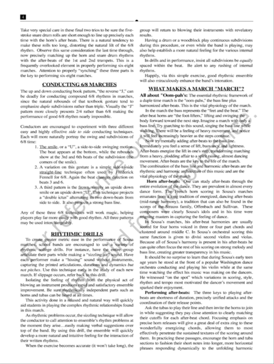 The Charlatan The Charlatan Concert Band scores gallery preview page 5