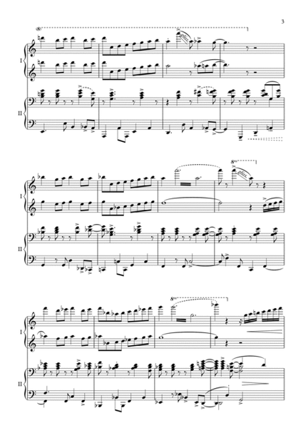 If Pachelbel playing Jazz - for piano 4 hands image number null