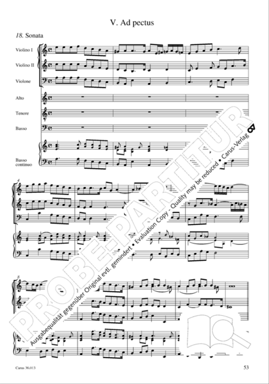 Membra Jesu nostri SSATB scores gallery preview page 69