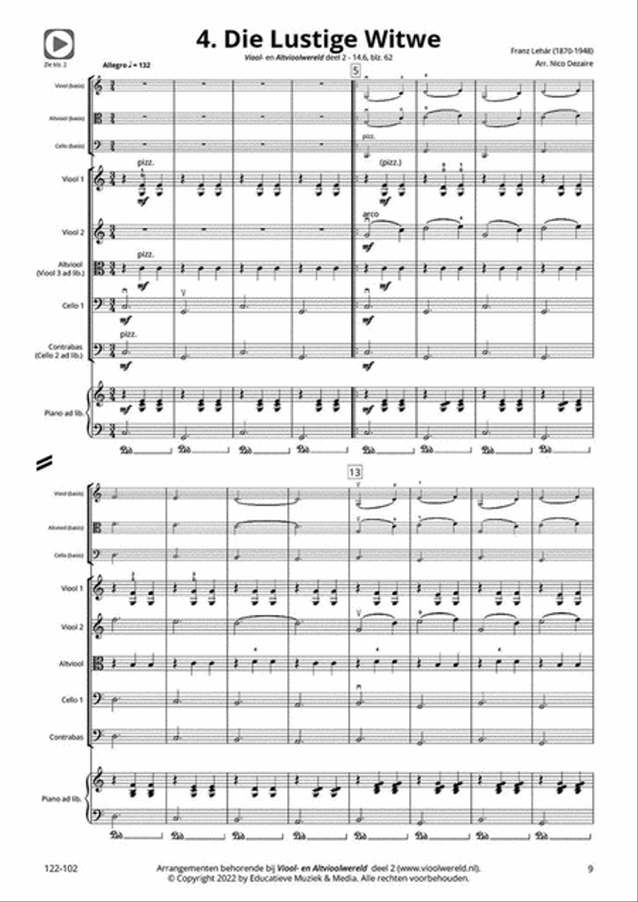 Ons tweede concert! String Orchestra scores gallery preview page 3