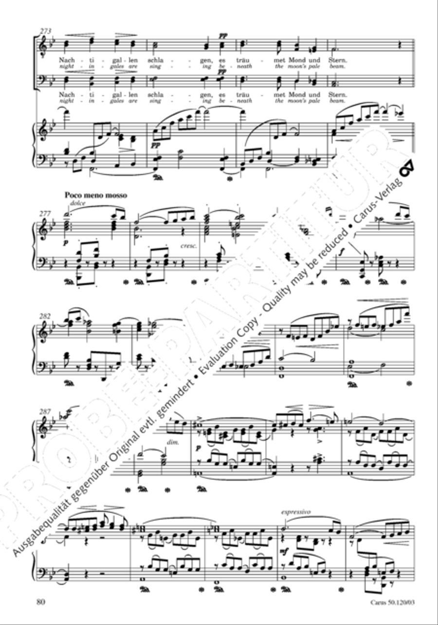 Christoforus + Das Tochterlein des Jairus (Gesamtausgabe, Bd. 9) 4-Part scores gallery preview page 81