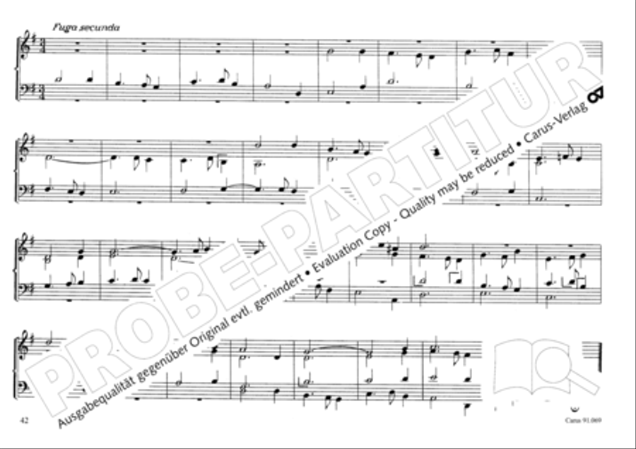 Musikalischer Blumenstrauss Organ Solo scores gallery preview page 45