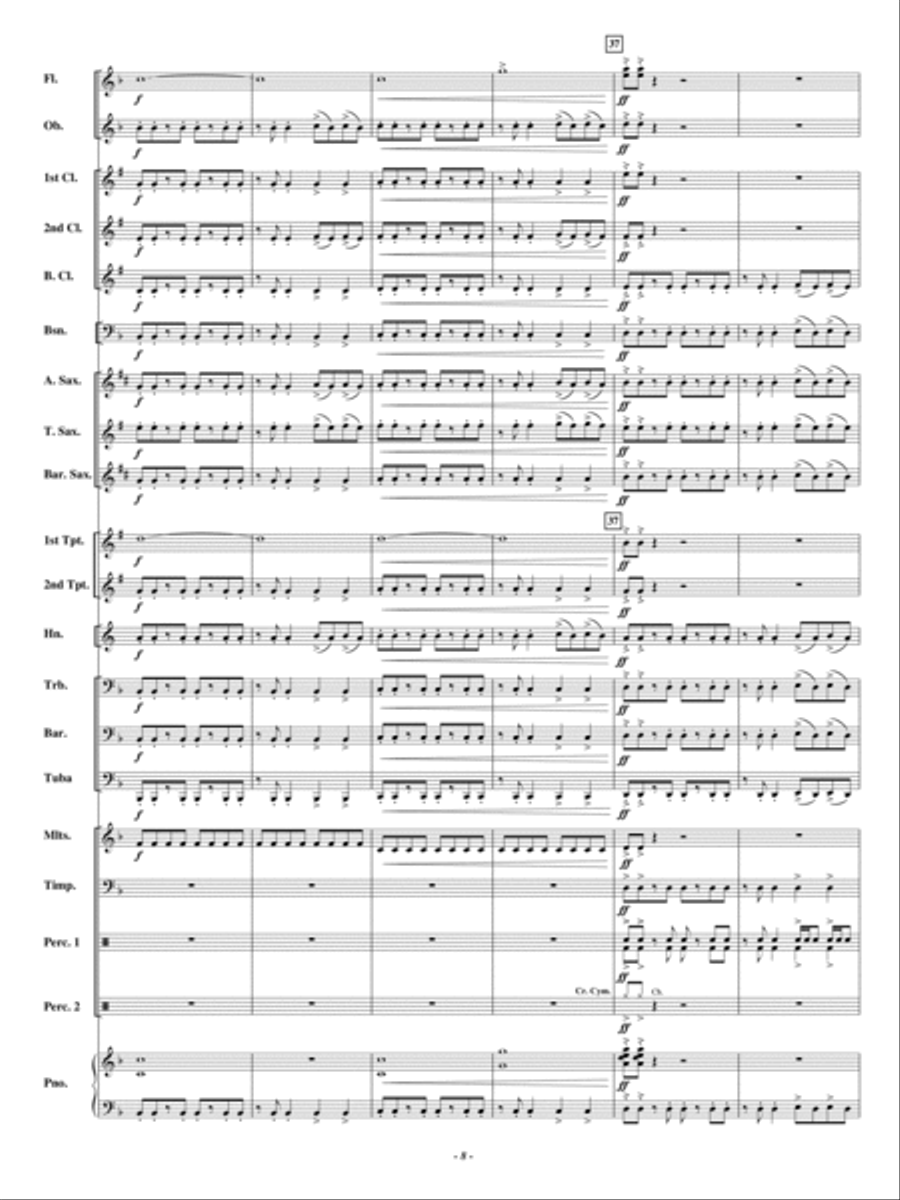 Snakebite! Concert Band scores gallery preview page 7