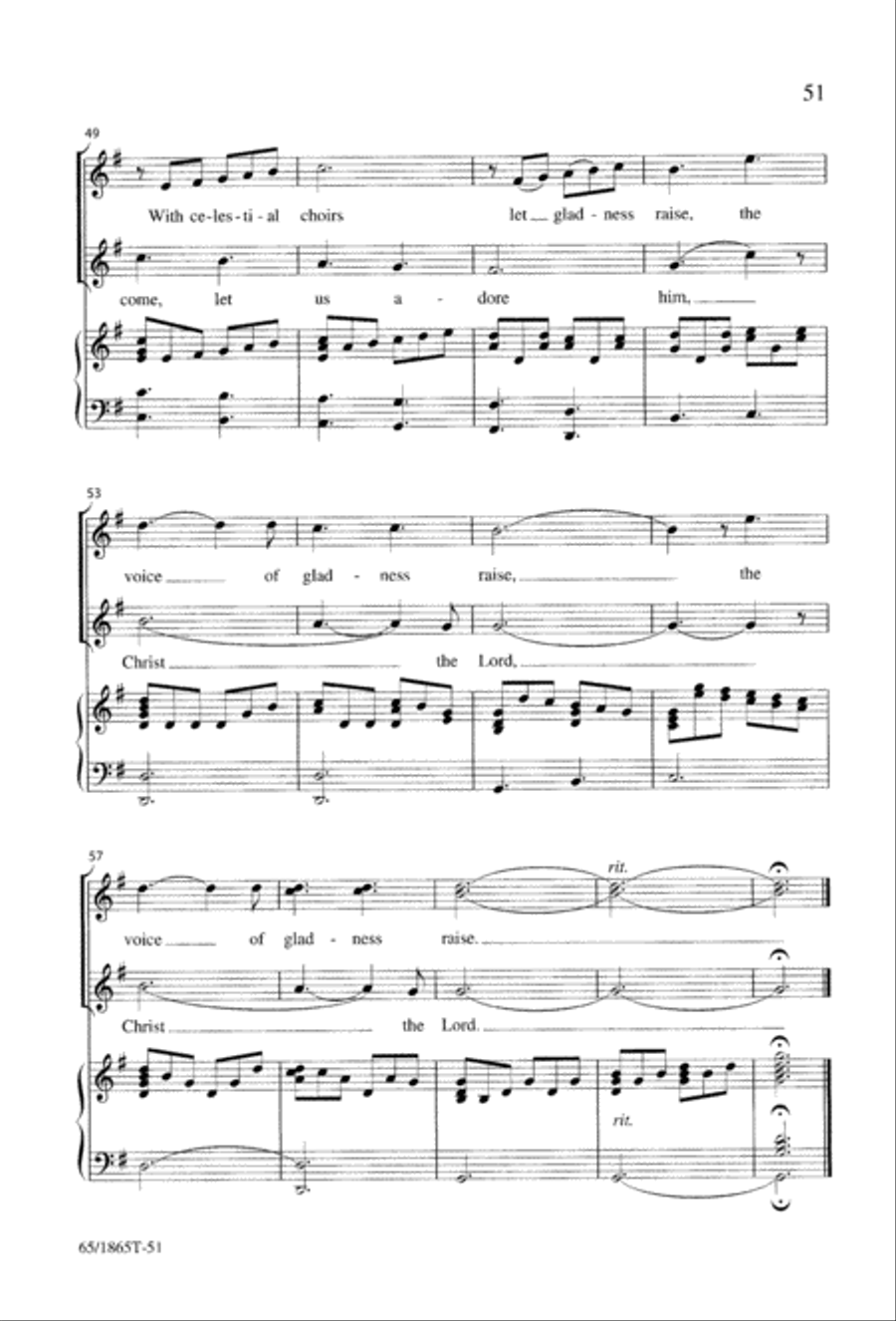 A Great Light 3-Part scores gallery preview page 53