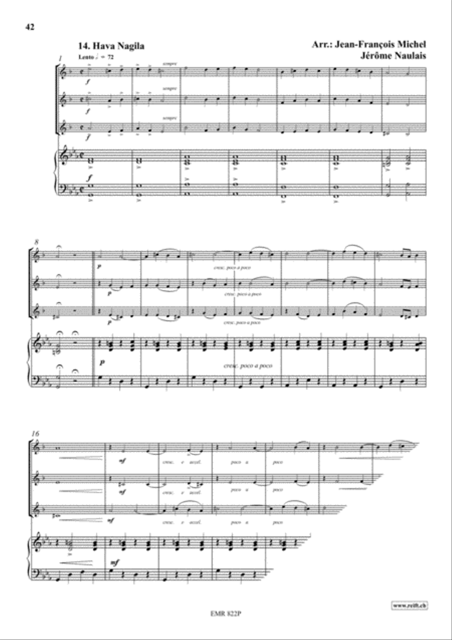 Golden Hits Euphonium Trio scores gallery preview page 16