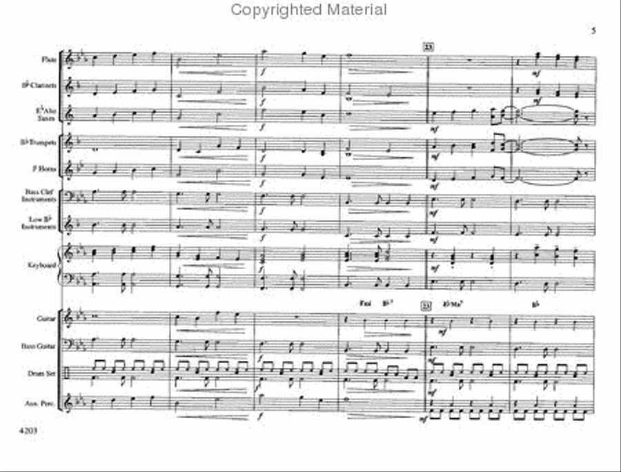 Step By Step Concert Band scores gallery preview page 5