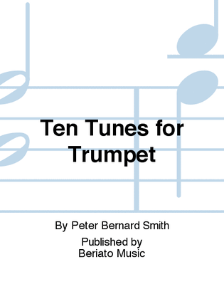 Book cover for Ten Tunes for Trumpet