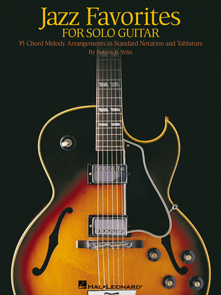 Book cover for Jazz Favorites for Solo Guitar