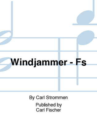 Book cover for Windjammer