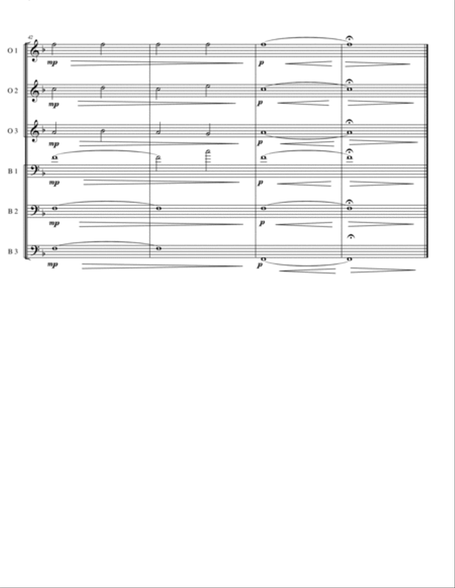 Prayer, Op. 48, No. 1 Prayer, Op. 48, No. 1 Small Ensemble scores gallery preview page 4