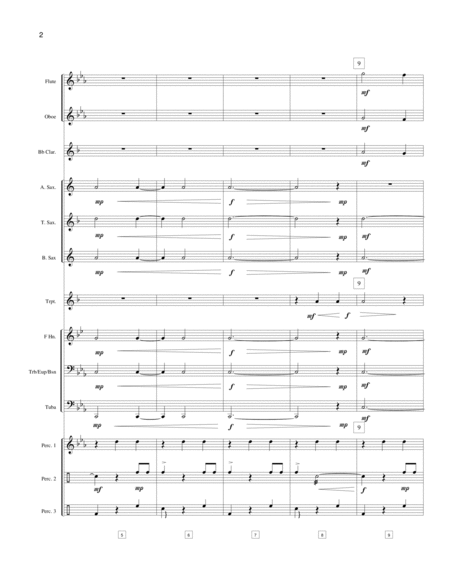 JOURNEY OF THE MAGI ("We Three Kings") - young concert band, easy - score, parts & license to copy)