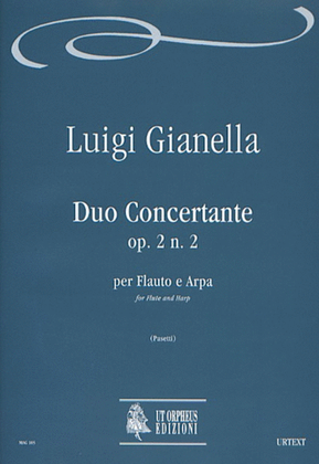 Duo Concertante Op. 2 No. 2 for Flute and Harp