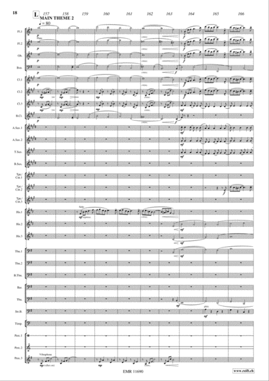 Little Tom Thumb Concert Band scores gallery preview page 19