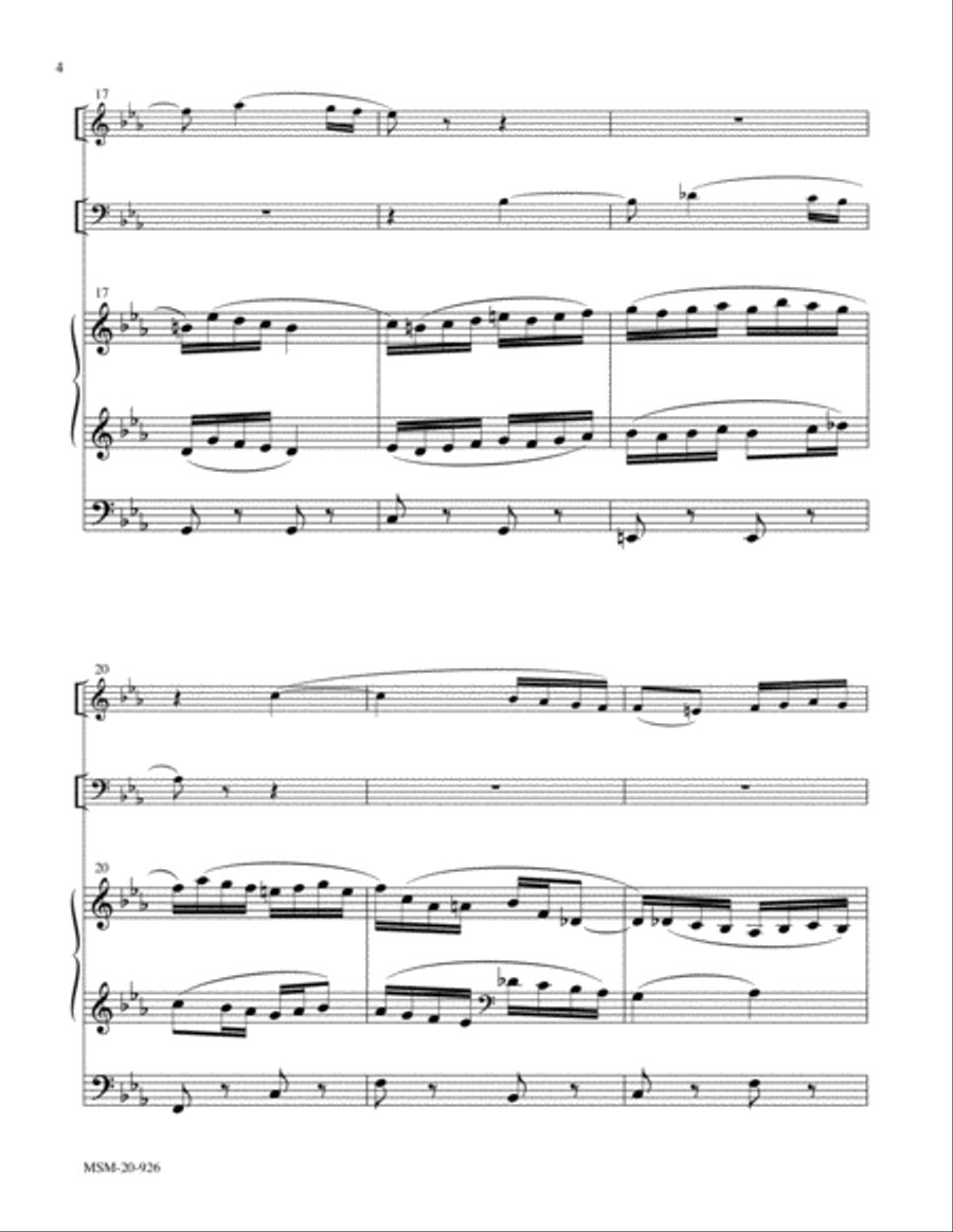 Adagio Adagio Oboe scores gallery preview page 4
