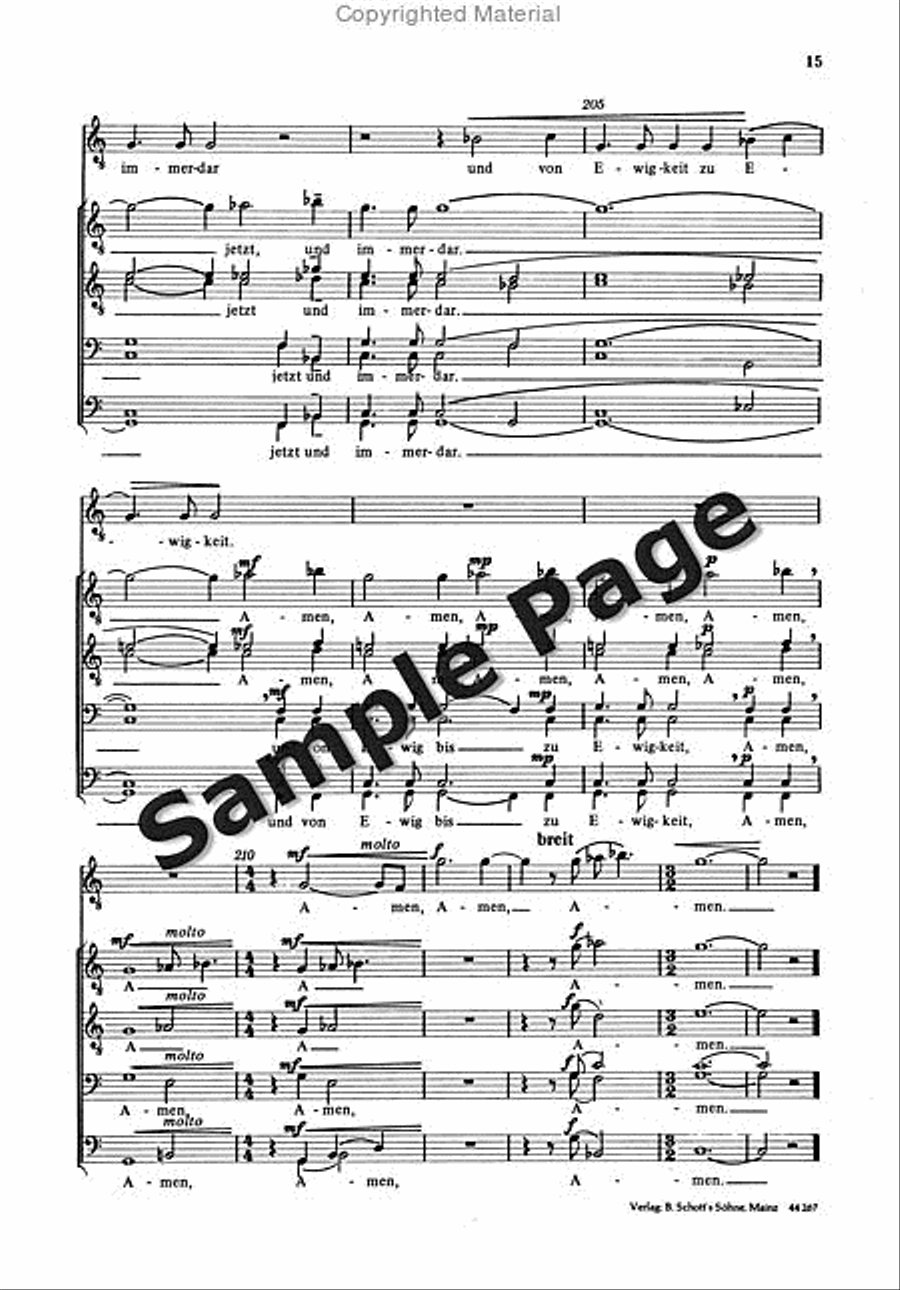 Psalm 126 Men's Choir scores gallery preview page 16