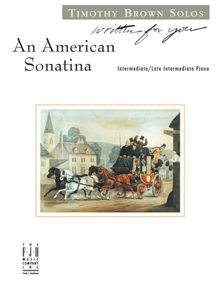 Book cover for An American Sonatina