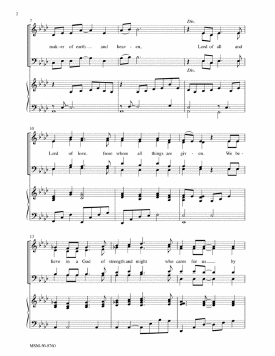 This We Believe 4-Part scores gallery preview page 3