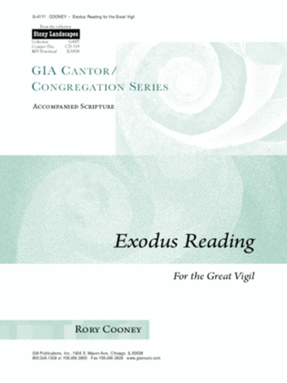 Book cover for Exodus Reading for the Great Vigil - Instrument edition