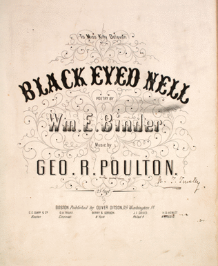 Book cover for Black Eyed Nell