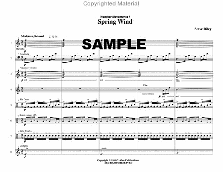 Spring Wind (score only)