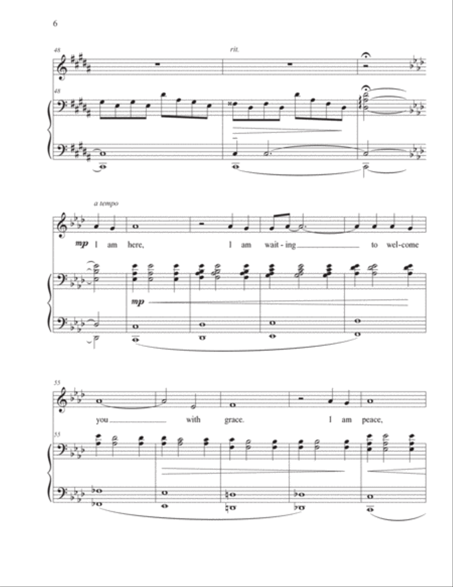 I Chose for You Voice scores gallery preview page 6