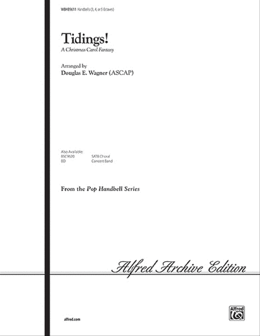 Tidings! (A Christmas Carol Fantasy) Handbell Choir scores gallery preview page 1