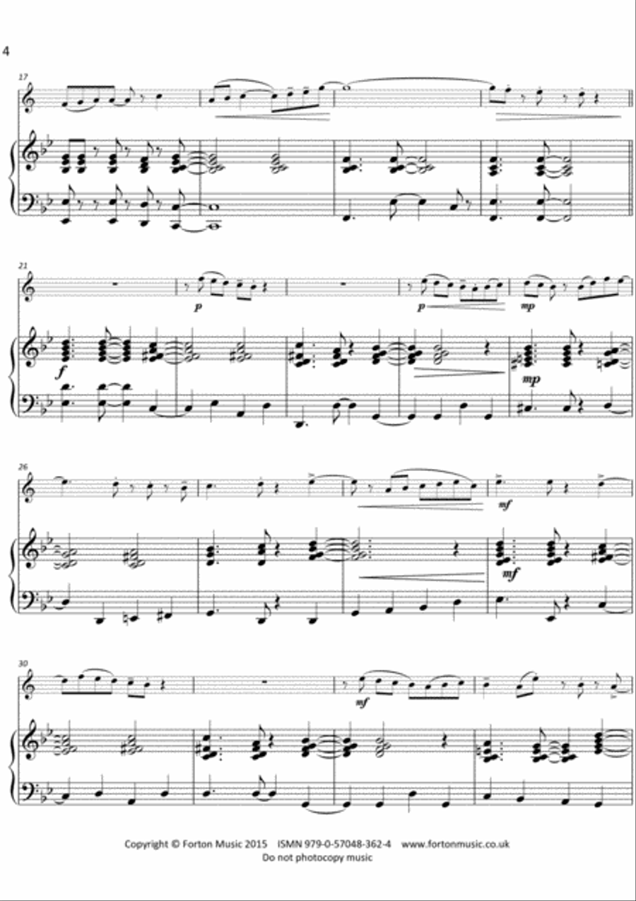 Cool Pieces Trumpet scores gallery preview page 4