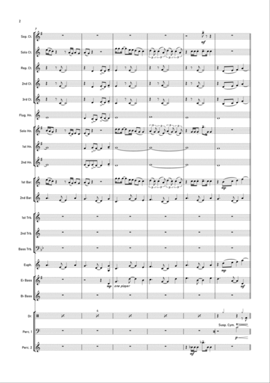 Shotgun Shotgun Brass Band scores gallery preview page 2