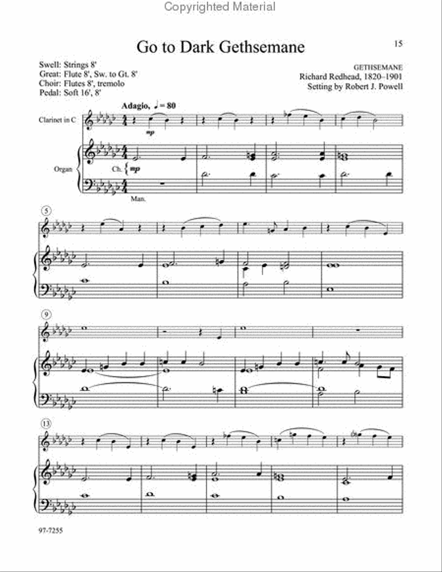 Instruments for All Seasons, Vol. II Clarinet scores gallery preview page 5