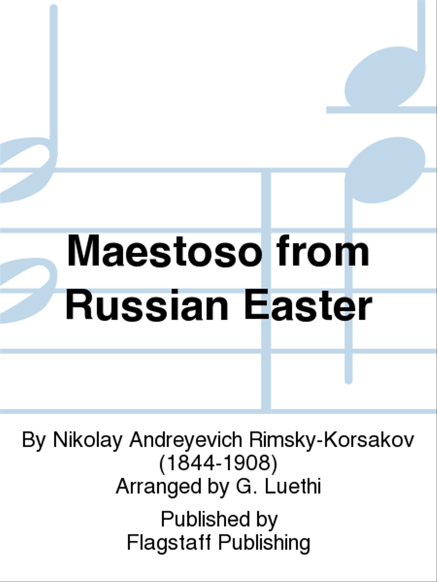 Maestoso from Russian Easter 4-Octaves scores gallery preview page 1
