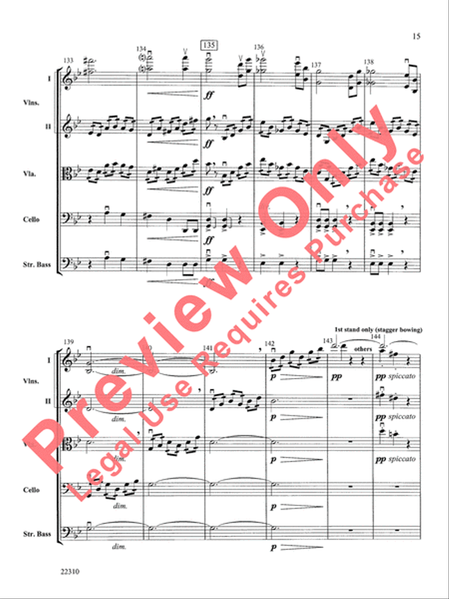 Incantations Incantations String Orchestra scores gallery preview page 16