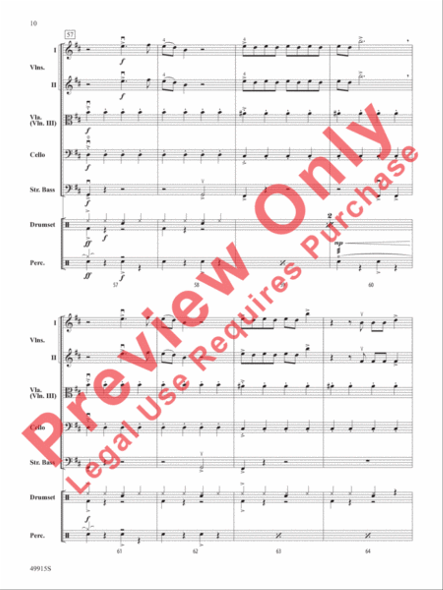 Enemy String Orchestra scores gallery preview page 11