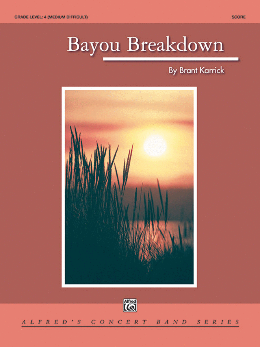 Bayou Breakdown Concert Band scores gallery preview page 1