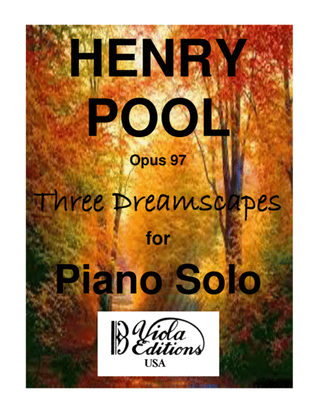 Book cover for Three Dreamscapes for Piano Solo